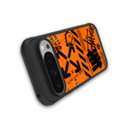 orange travis scott x anti social social club back phone cover | glass case for google pixel 9 pro