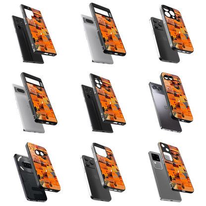 Durable Glass Back Mobile Case for iPhone, Samsung, OnePlus, Google Pixel, Redmi, Vivo, Oppo