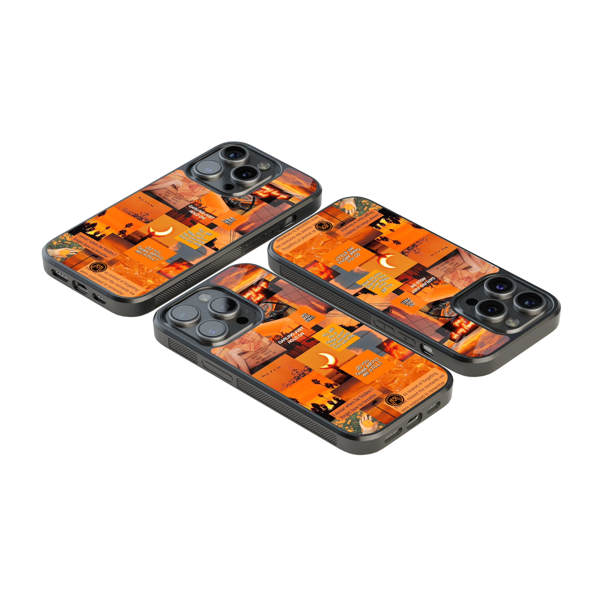 Luxury Glass Back Mobile Cover for iPhone, Samsung Galaxy, OnePlus, Pixel, Redmi & More