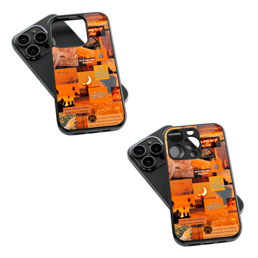 Trendy Glass Back Mobile Case for iPhone, Samsung, Redmi, OnePlus, Google Pixel, Motorola