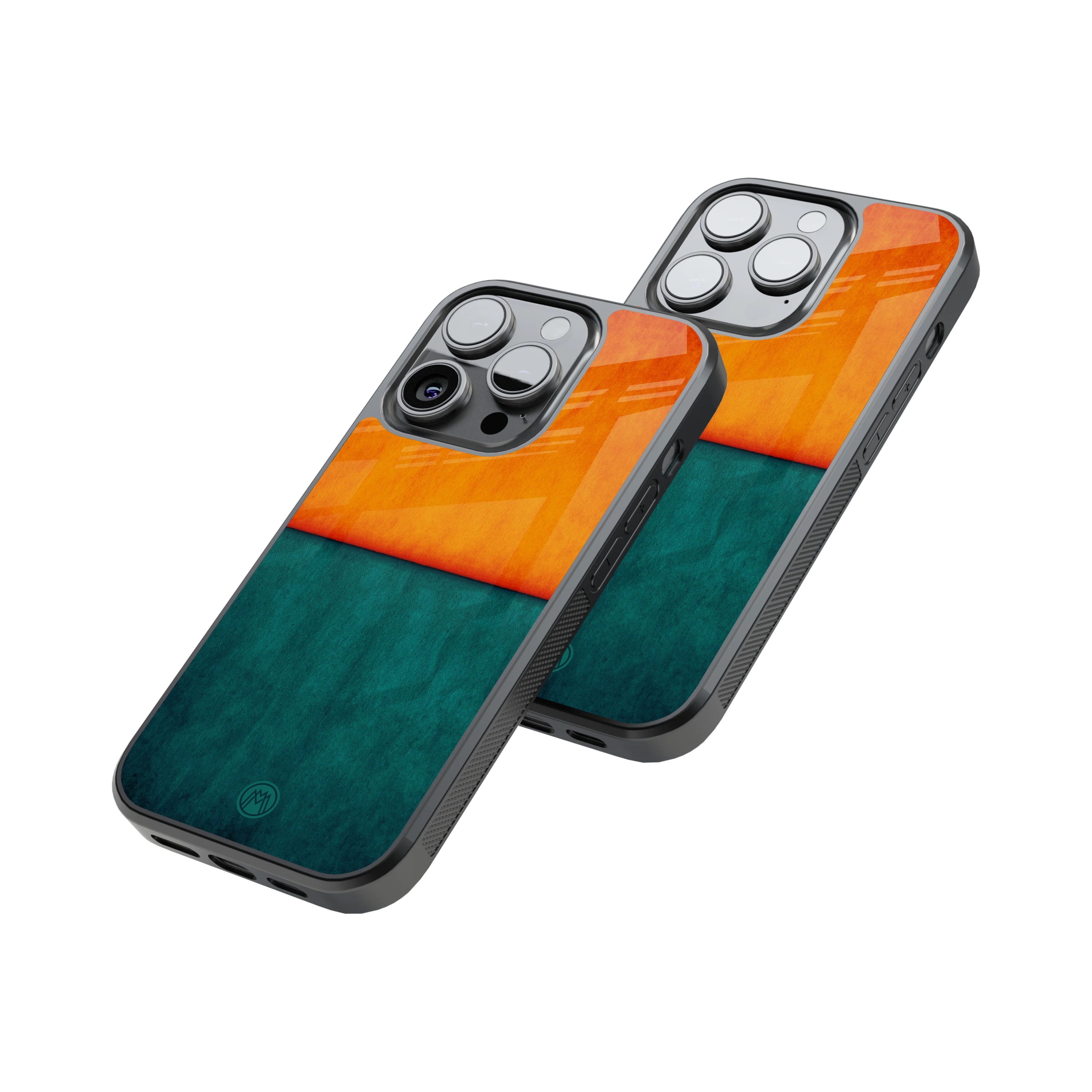 Protective Glass Back Phone Case Compatible with iPhone, Samsung, OnePlus, Pixel & More