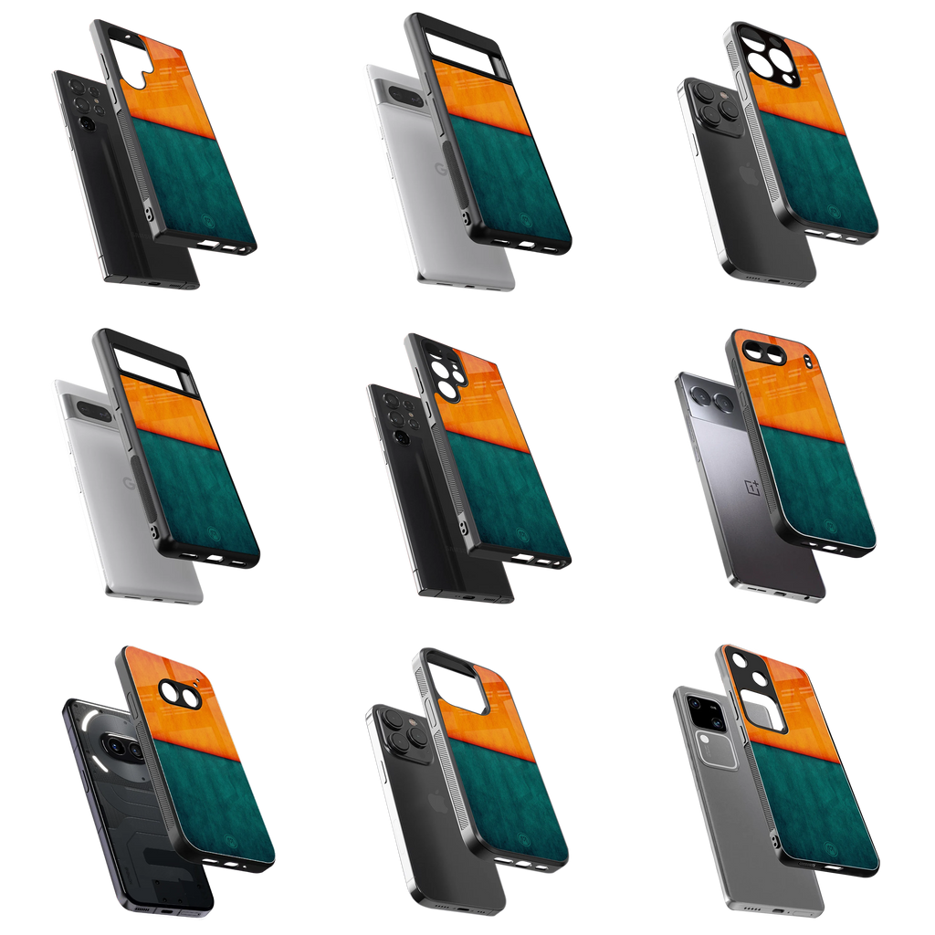 Durable Glass Back Mobile Case for iPhone, Samsung, OnePlus, Google Pixel, Redmi, Vivo, Oppo