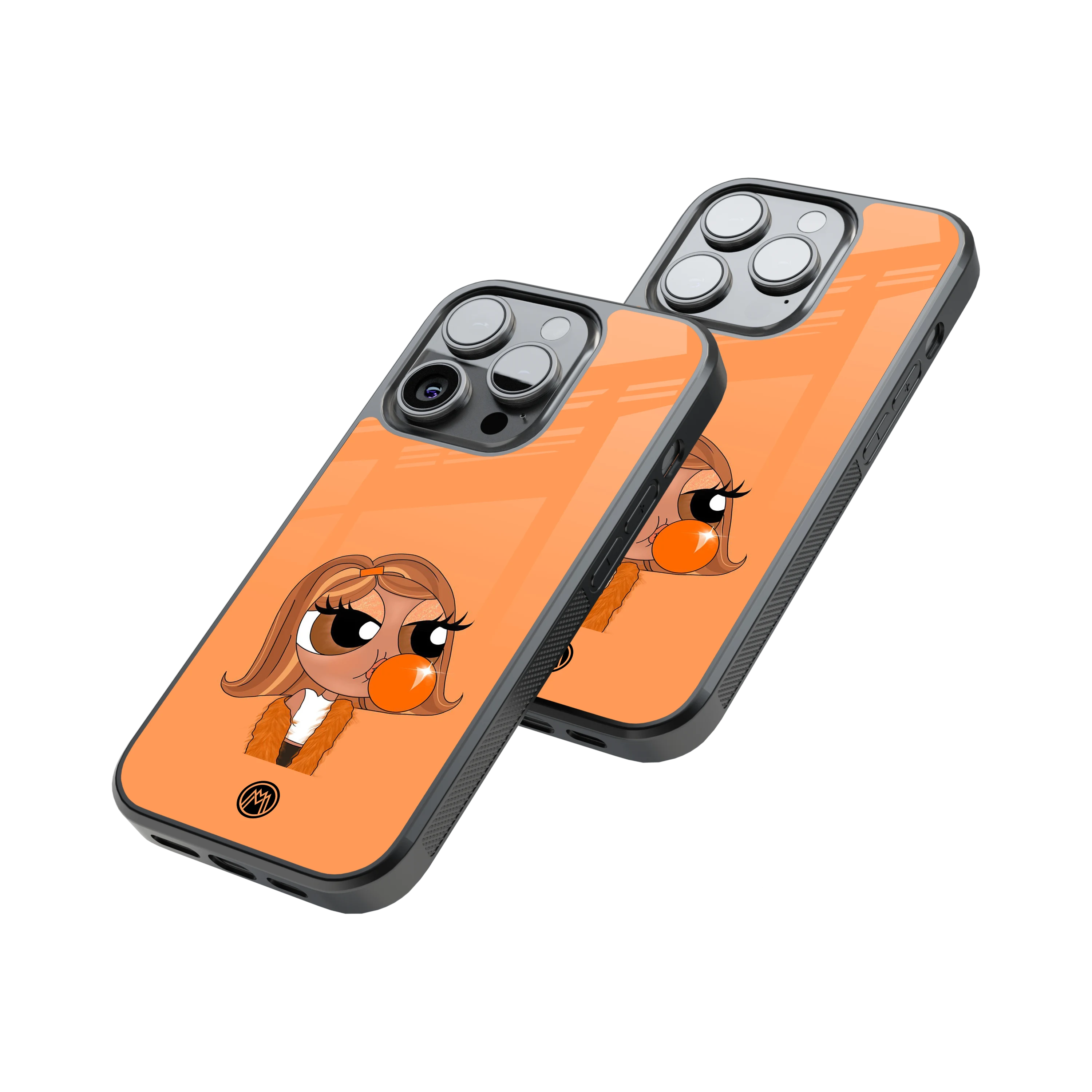 Protective Glass Back Phone Case Compatible with iPhone, Samsung, OnePlus, Pixel & More