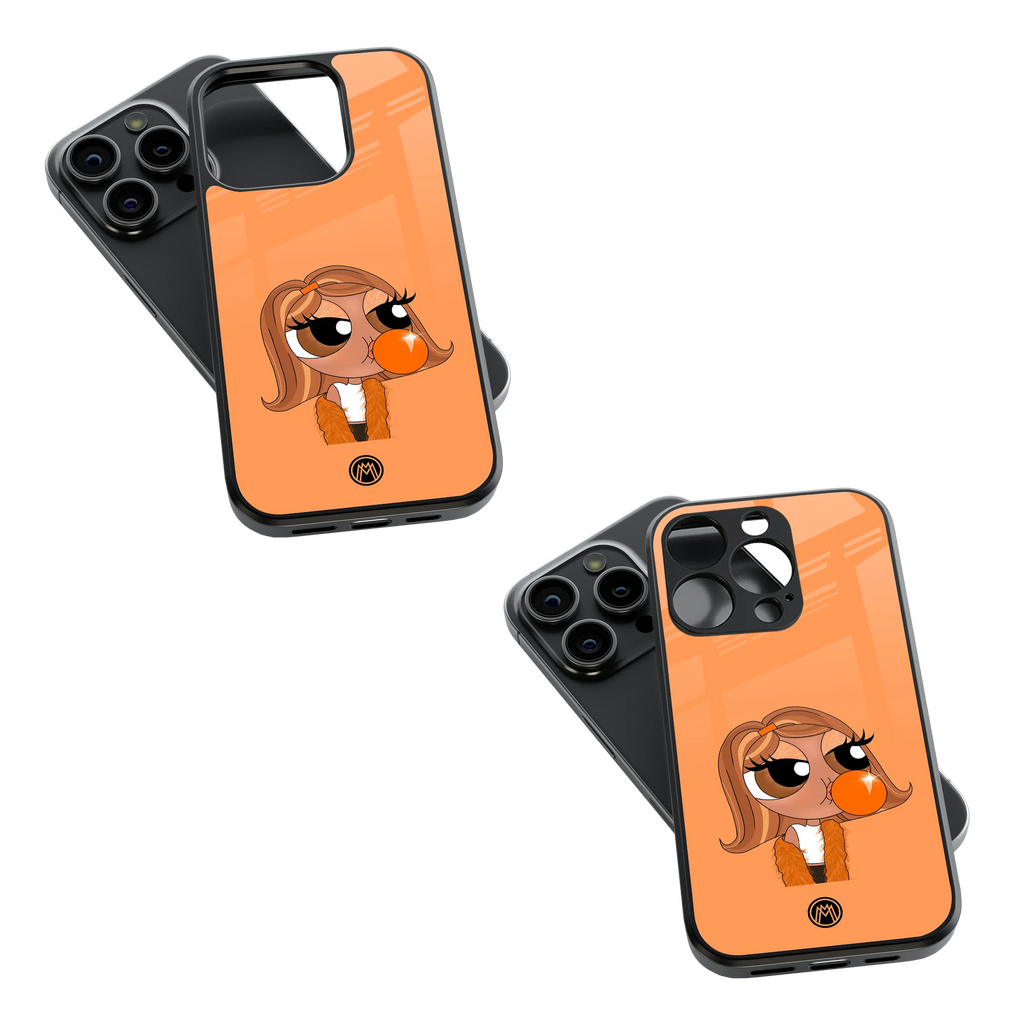 Trendy Glass Back Mobile Case for iPhone, Samsung, Redmi, OnePlus, Google Pixel, Motorola