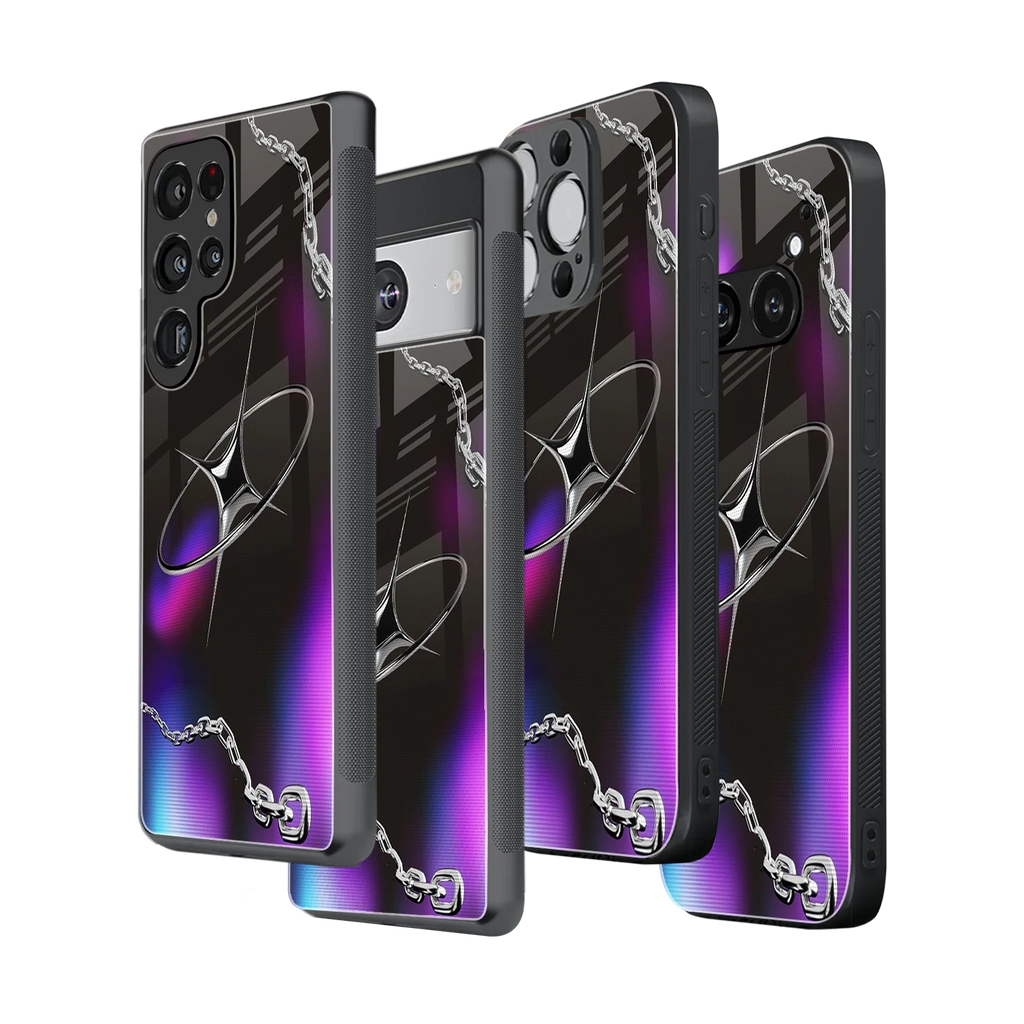 Stylish Glass Back Case for All Smartphones iPhone, Samsung, OnePlus, Pixel, Redmi, Oppo, Vivo, Motorola