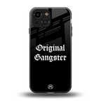 original gangster back phone cover | glass case for iphone 13 mini