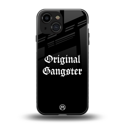 original gangster back phone cover | glass case for iphone 13 mini