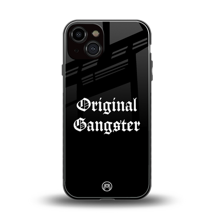 original gangster back phone cover | glass case for iphone 13