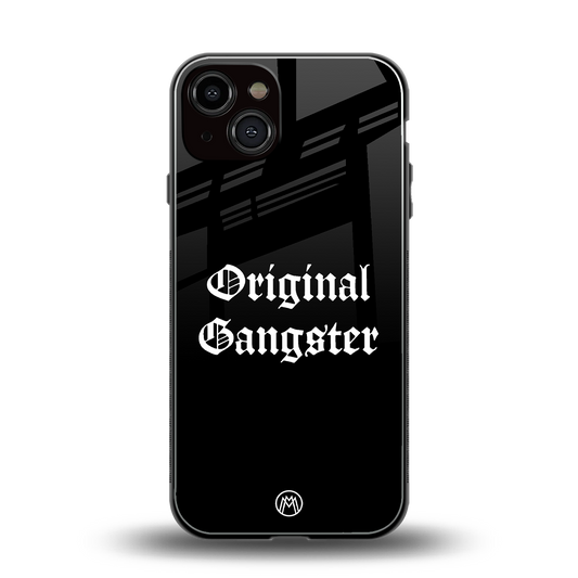 original gangster back phone cover | glass case for iphone 13