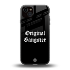 original gangster back phone cover | glass case for iphone 14 plus