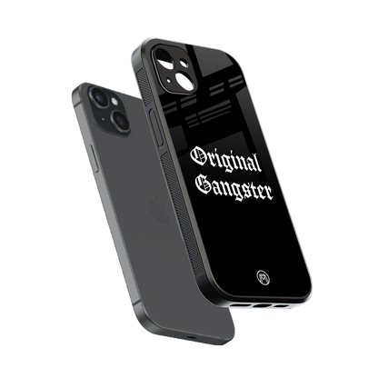 original gangster back phone cover | glass case for iphone 14 plus