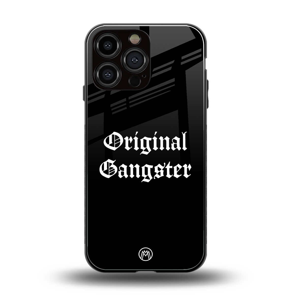 original gangster back phone cover | glass case for iphone 16 pro max