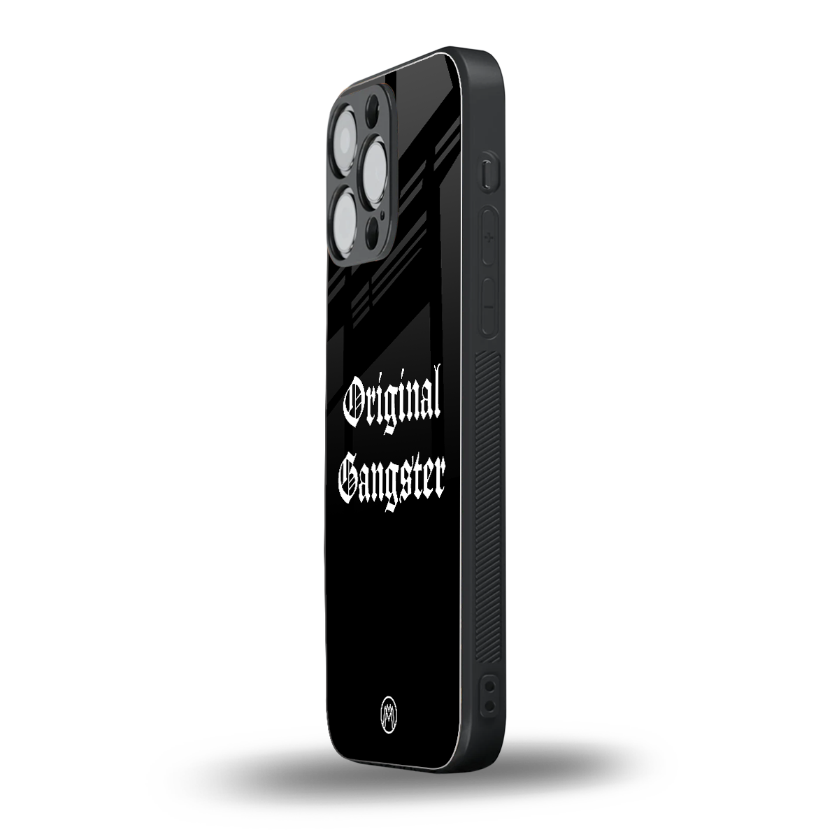 original gangster back phone cover | glass case for iphone 16 pro max