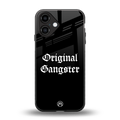 original gangster back phone cover | glass case for iphone 16