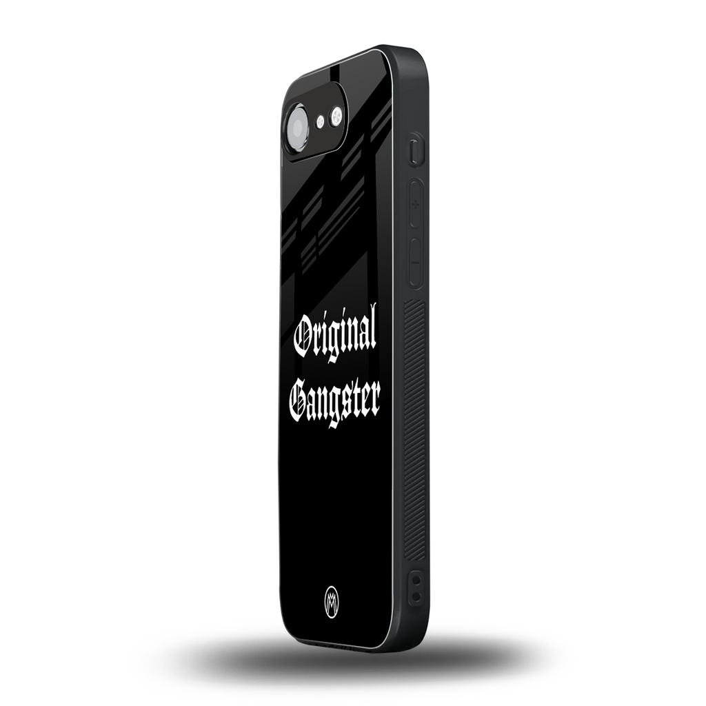 original gangster back phone cover | glass case for iphone 16e