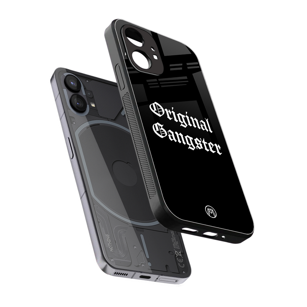 original gangster back phone cover | glass case for nothing phone 1
