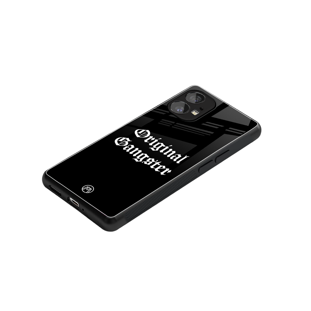 original gangster back phone cover | glass case for nothing phone 1