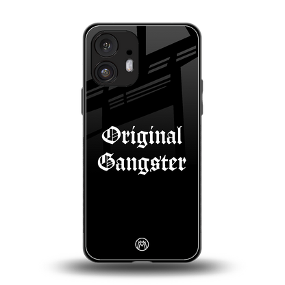 original gangster back phone cover | glass case for nothing phone 2