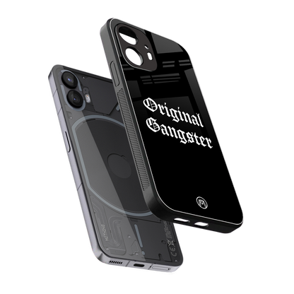 original gangster back phone cover | glass case for nothing phone 2