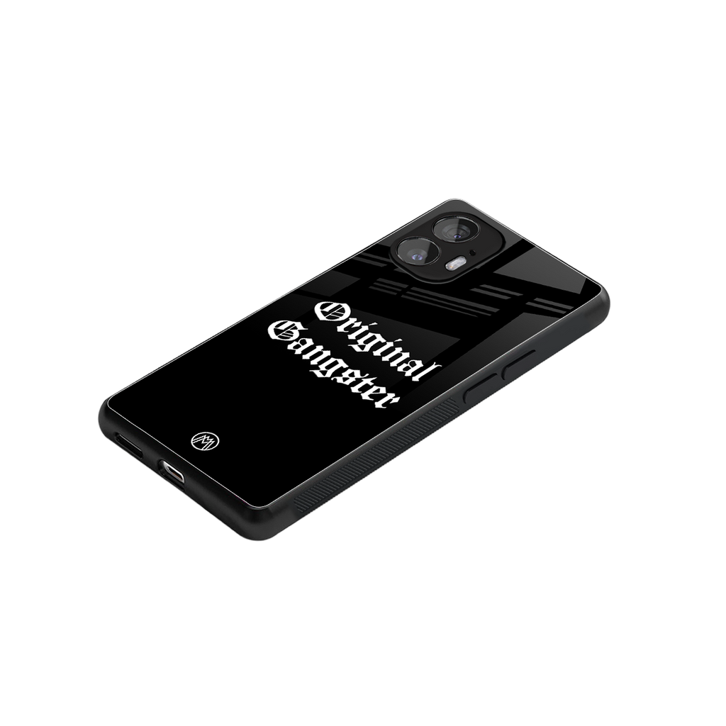 original gangster back phone cover | glass case for nothing phone 2