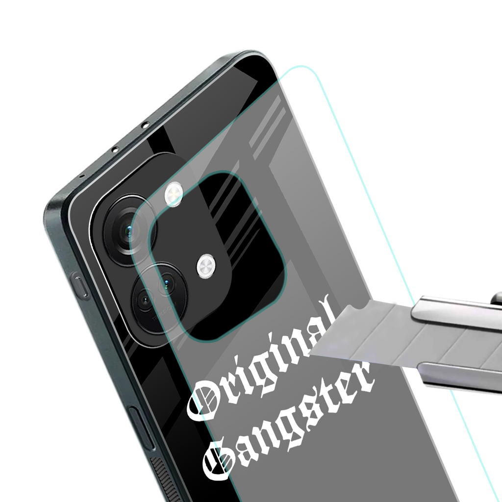 original gangster back phone cover | glass case for oneplus nord 3