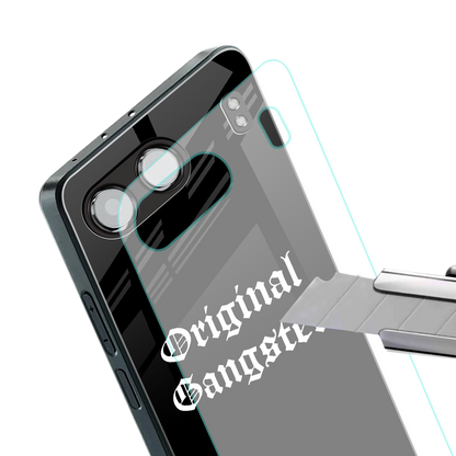 original gangster back phone cover | glass case for oneplus nord 4