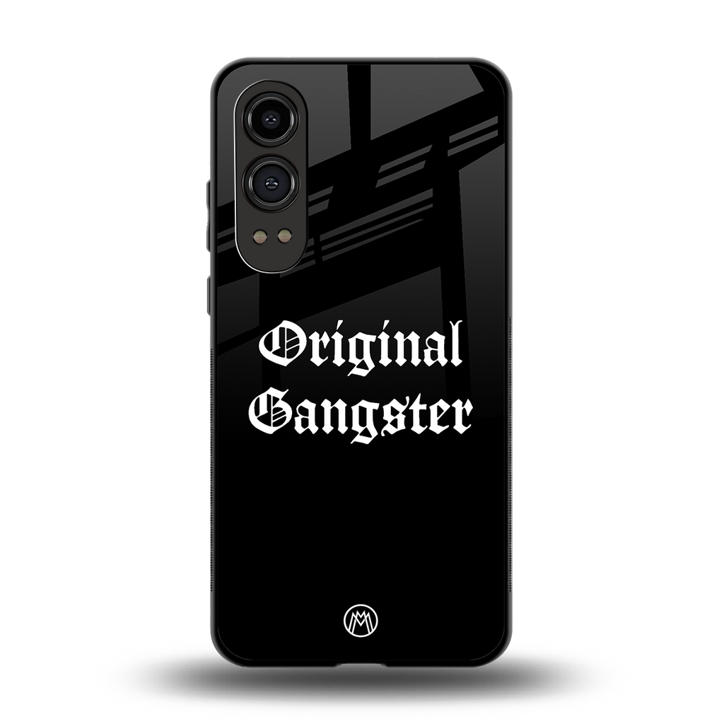 original gangster back phone cover | glass case for oneplus nord ce 4 lite