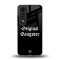 original gangster back phone cover | glass case for oneplus nord ce 4