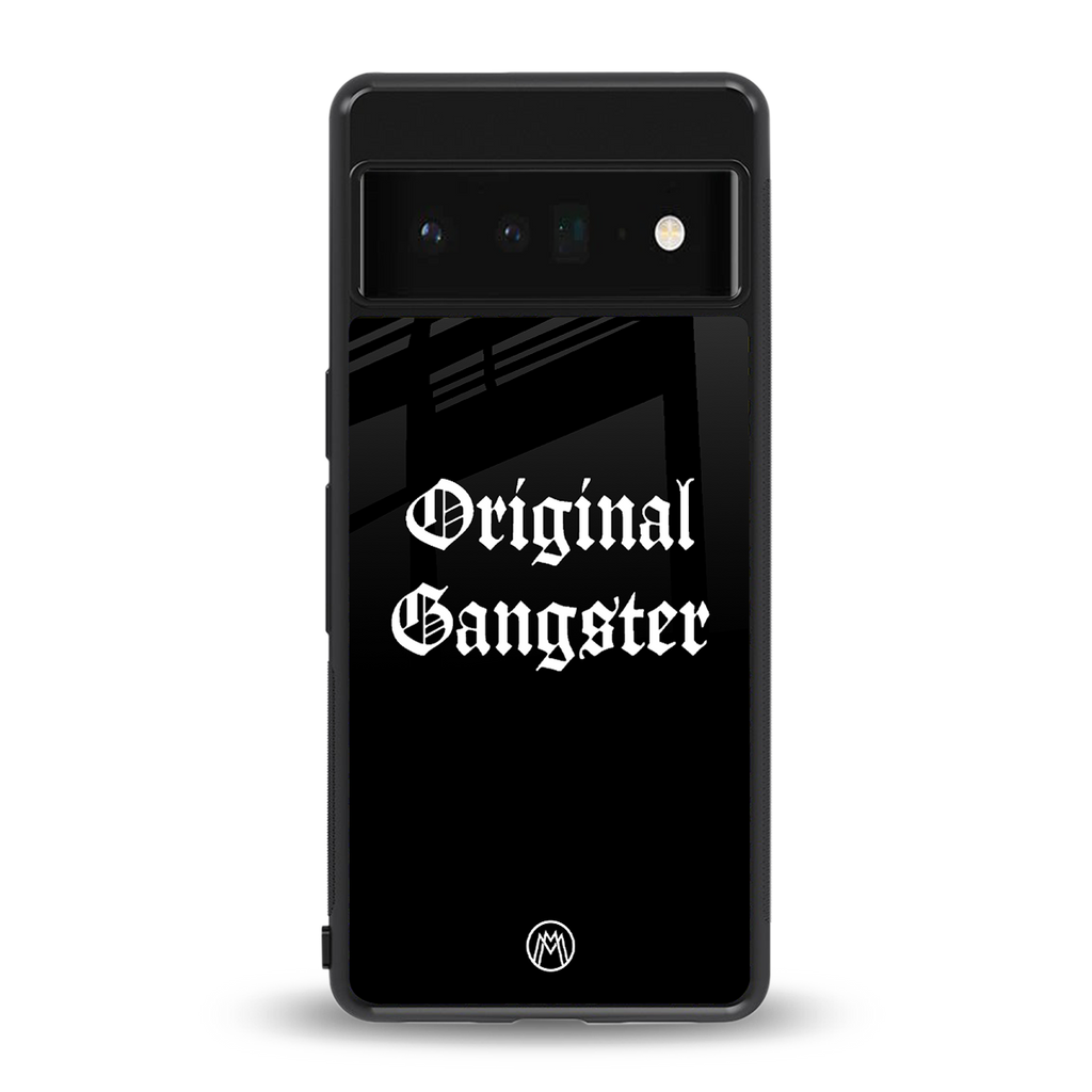 original gangster back phone cover | glass case for google pixel 6 pro