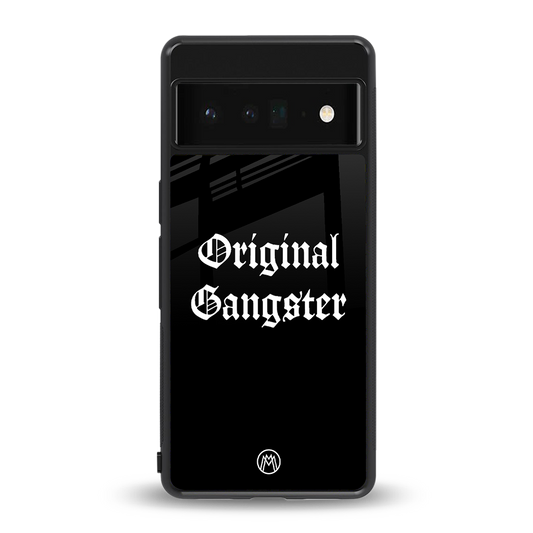 original gangster back phone cover | glass case for google pixel 6 pro