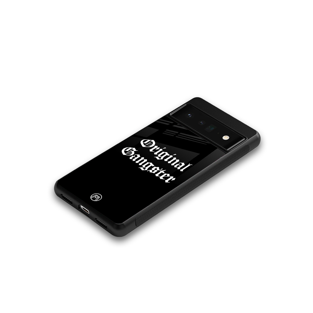 original gangster back phone cover | glass case for google pixel 6 pro