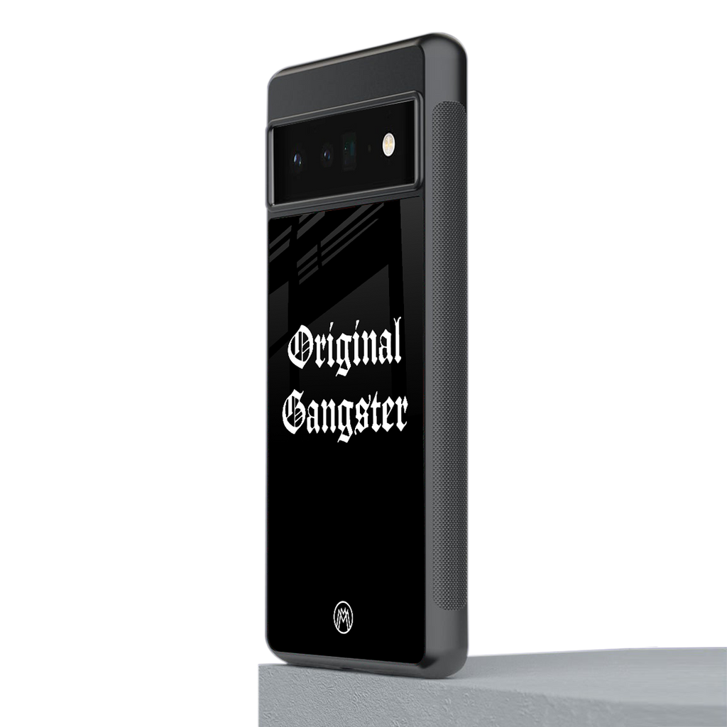 original gangster back phone cover | glass case for google pixel 6 pro