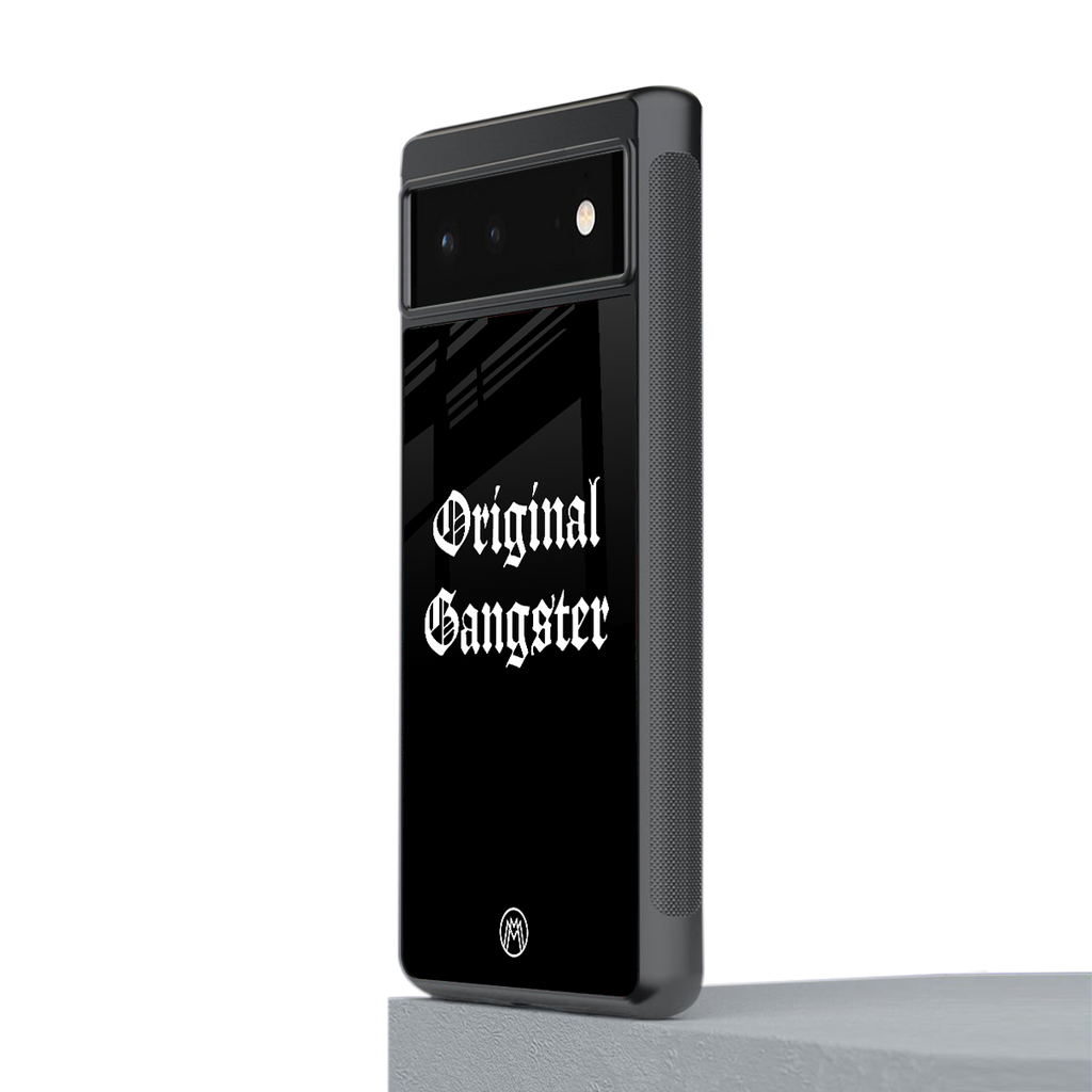 original gangster back phone cover | glass case for google pixel 6