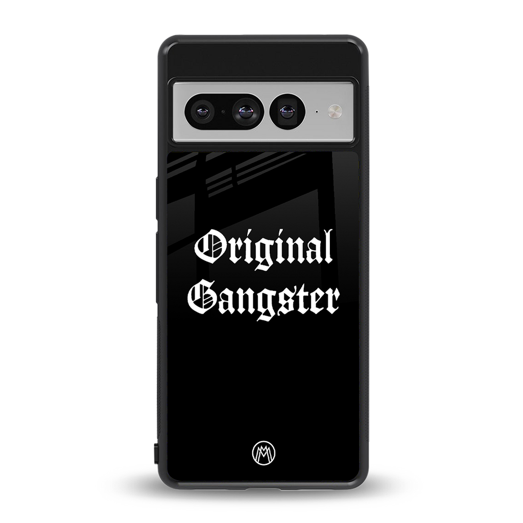 original gangster back phone cover | glass case for google pixel 7 pro