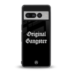 original gangster back phone cover | glass case for google pixel 7 pro