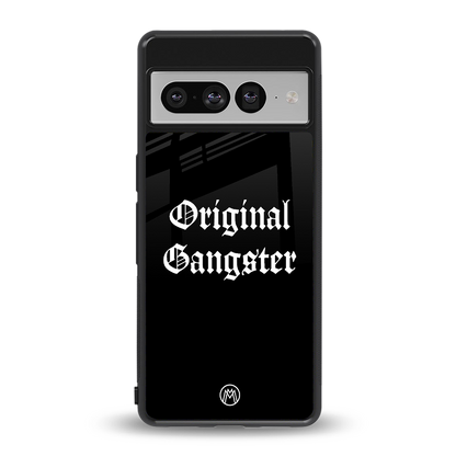 original gangster back phone cover | glass case for google pixel 7 pro