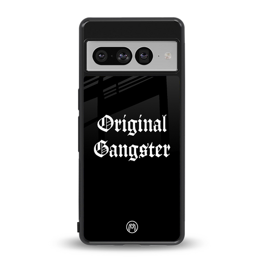 original gangster back phone cover | glass case for google pixel 7 pro