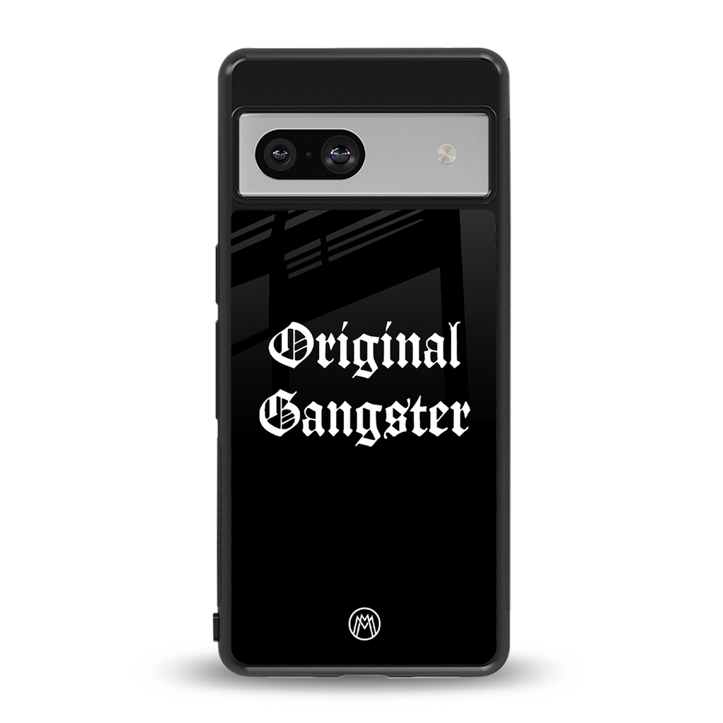 original gangster back phone cover | glass case for Google Pixel 7