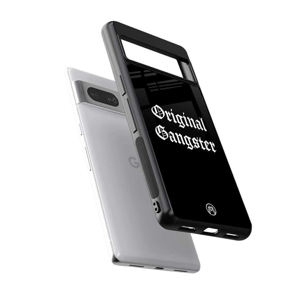 original gangster back phone cover | glass case for Google Pixel 7