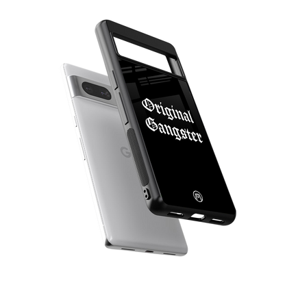 original gangster back phone cover | glass case for Google Pixel 7A