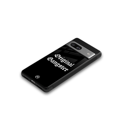original gangster back phone cover | glass case for Google Pixel 7A