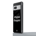 original gangster back phone cover | glass case for Google Pixel 7