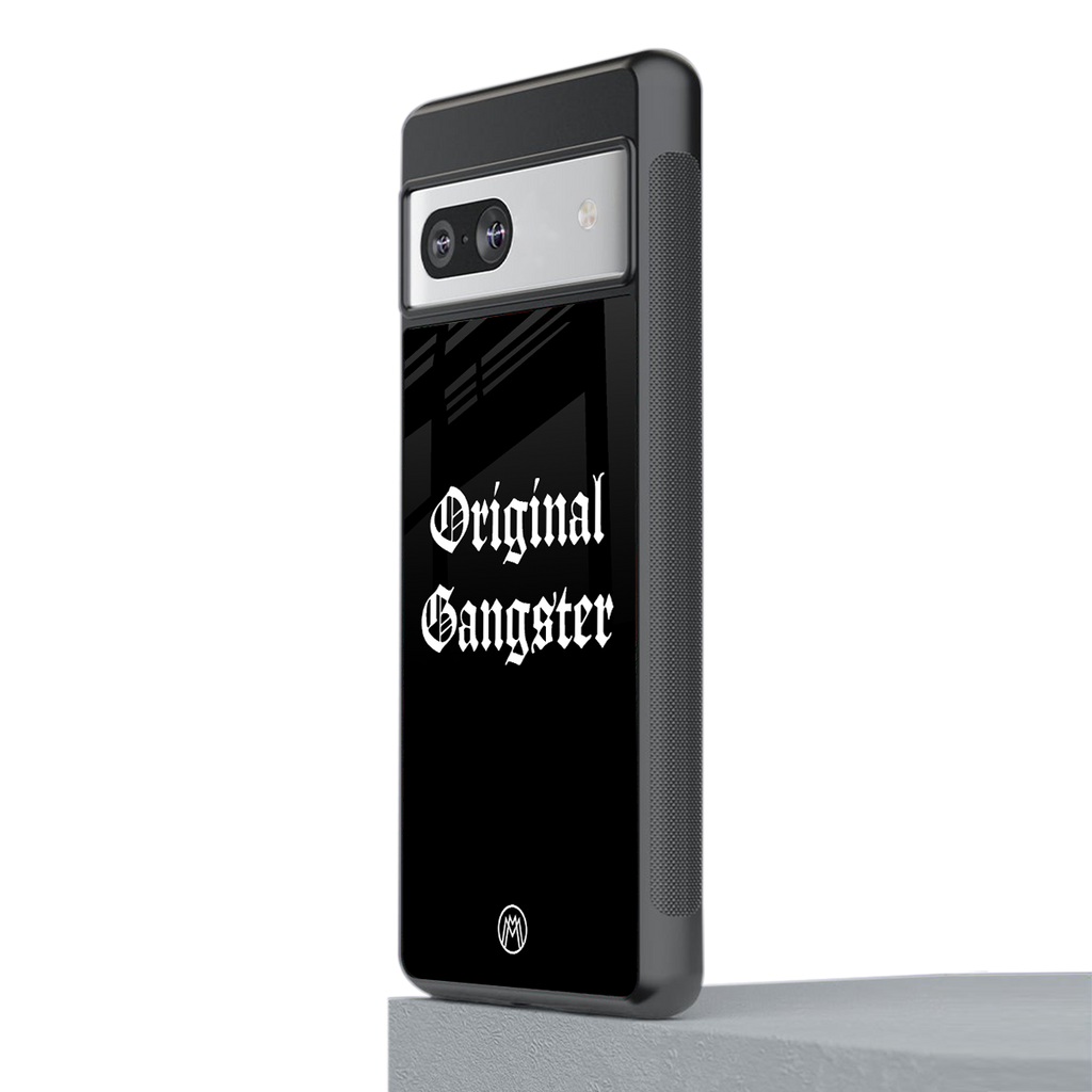 original gangster back phone cover | glass case for Google Pixel 7A