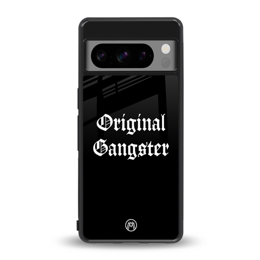 original gangster back phone cover | glass case for google pixel 8 pro