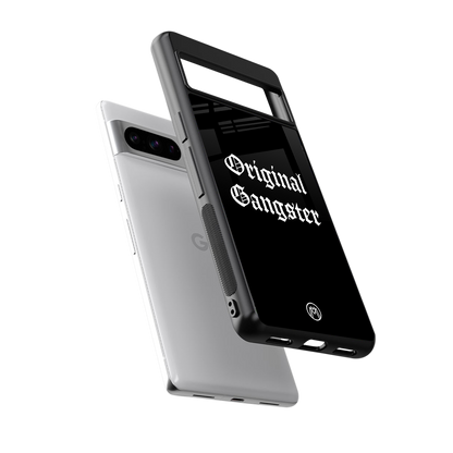 original gangster back phone cover | glass case for google pixel 8 pro