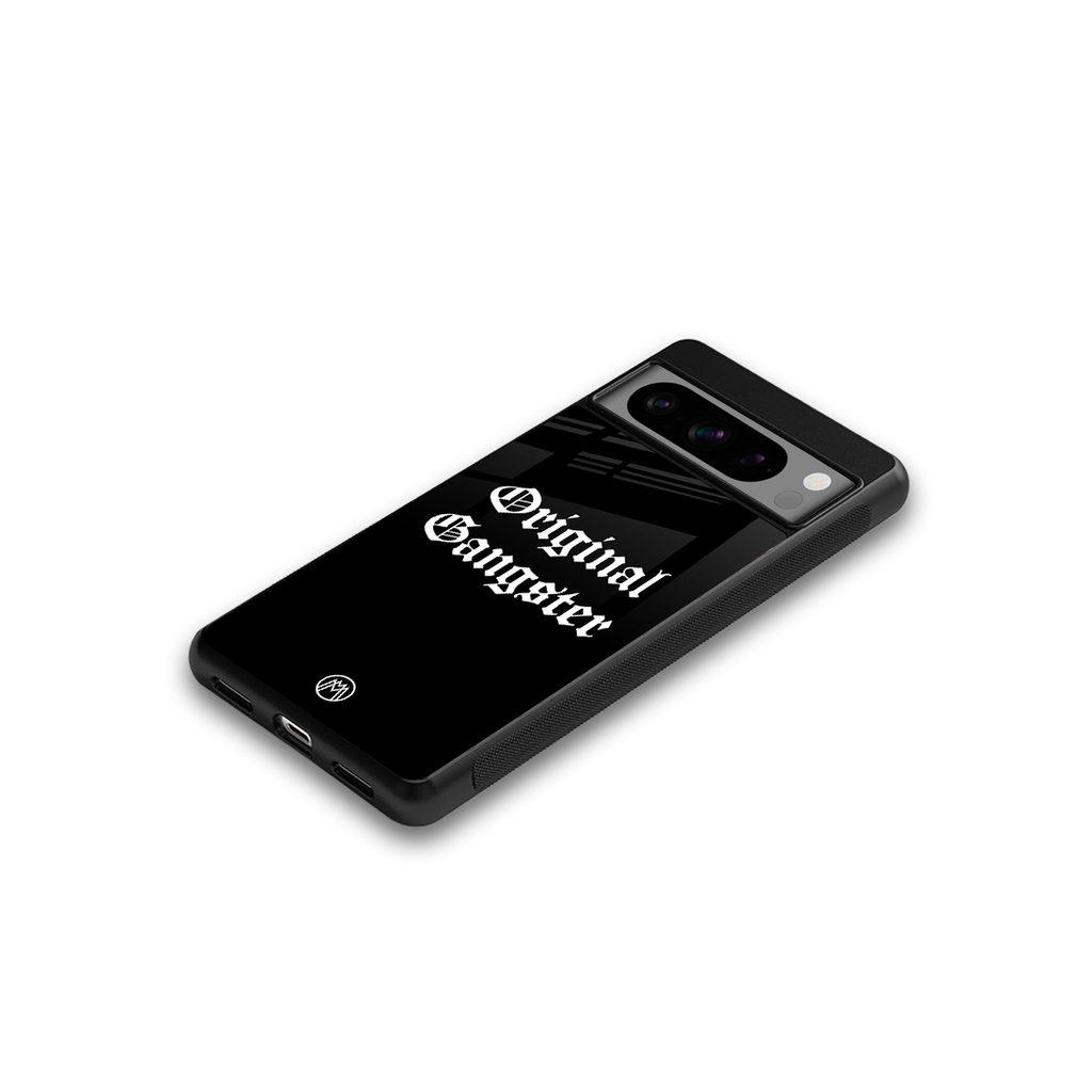 original gangster back phone cover | glass case for google pixel 8 pro