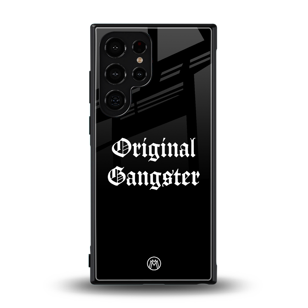 original gangster back phone cover | glass case for samsung galaxy s23 ultra