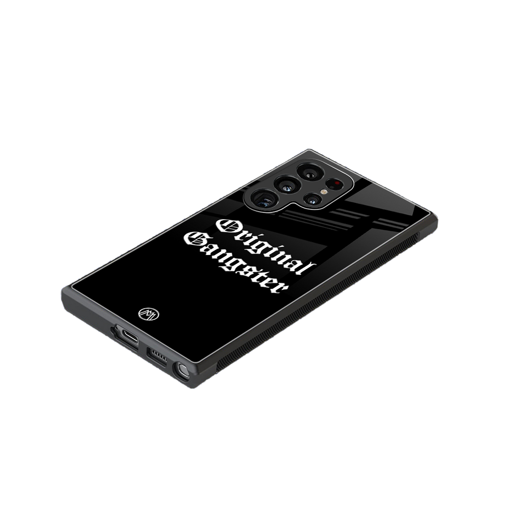 original gangster back phone cover | glass case for samsung galaxy s23 ultra