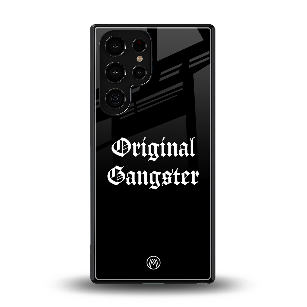original gangster back phone cover | glass case for samsung galaxy s25 ultra