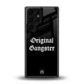 original gangster back phone cover | glass case for samsung galaxy s25 ultra